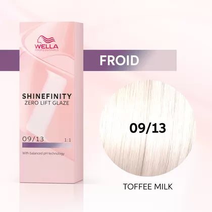 Coloration Shinefinity 09/13 Toffee Milk  (60ml)