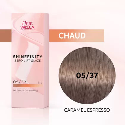 Coloration Shinefinity 05/37 caramel expresso 60ml