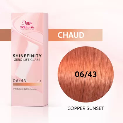 Coloration Shinefinity 06/43 Copper Sunset Tb 60ml