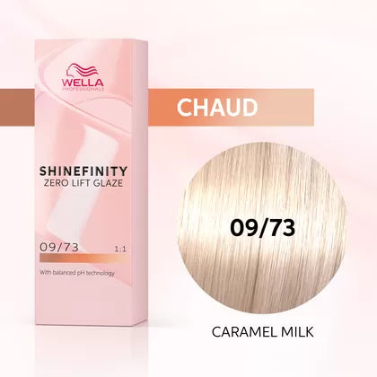 Coloration Shinefinity 09/73 Caramel Milk Tub 60ml