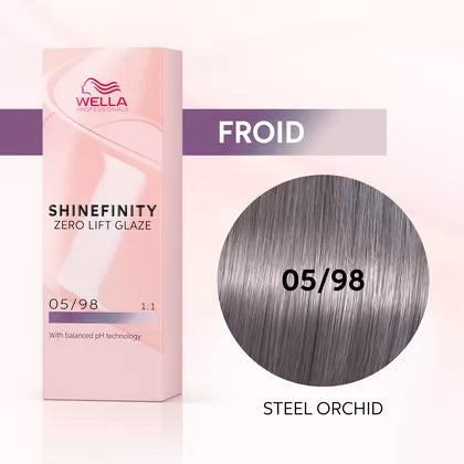 Coloration Shinefinity 05/98 Stell Orchid Tb 60 ml
