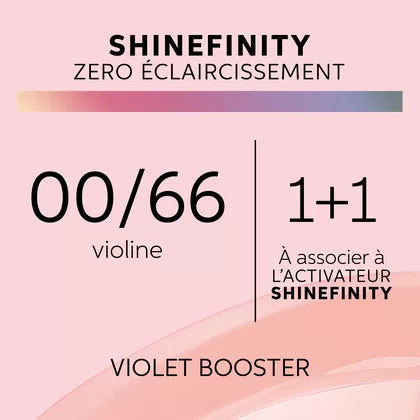 Coloration Shinefinity 00/66 Violet boost Tb 60 ml