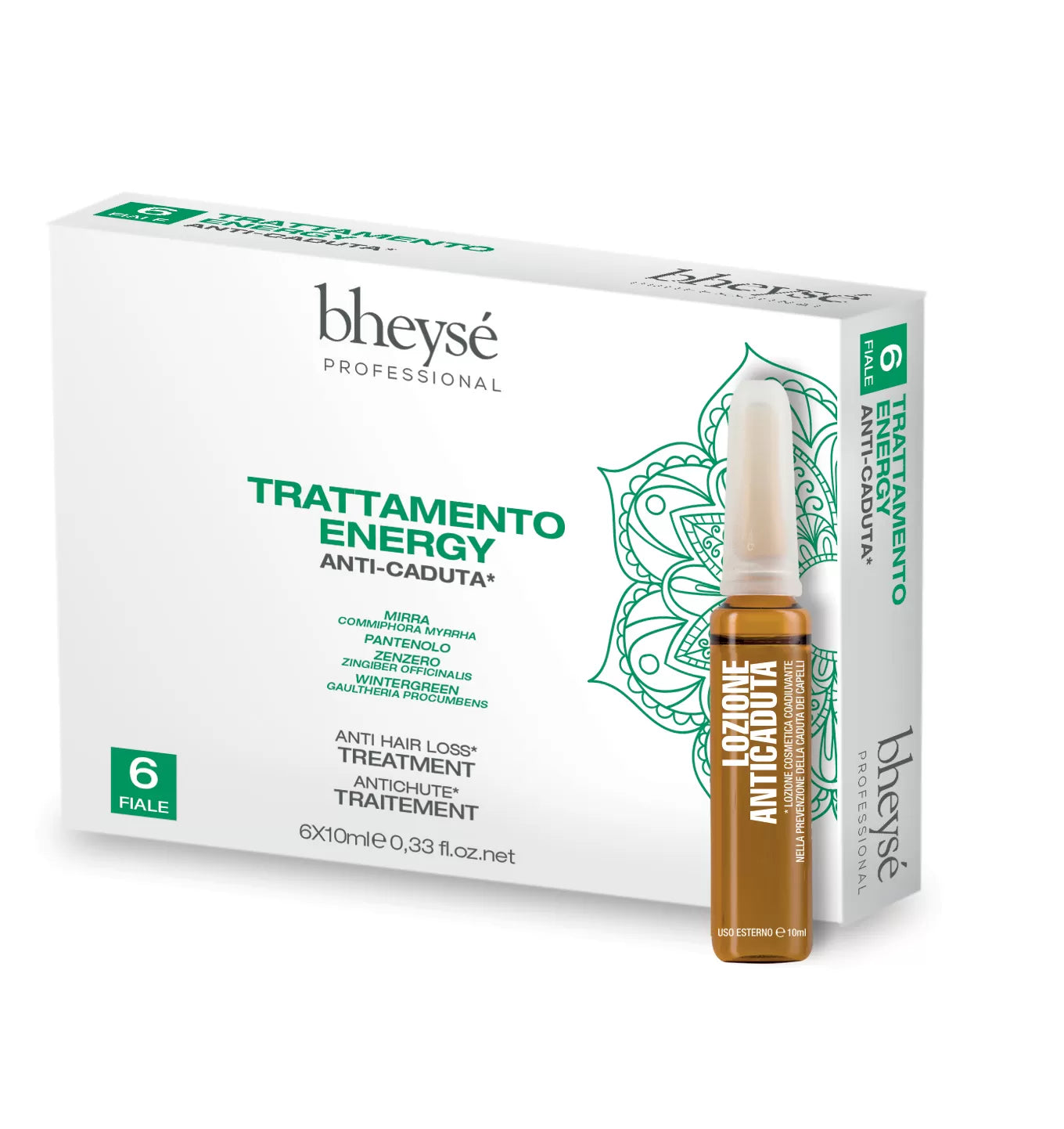 Bheyse Energy Anti-Hair Loss Ampoules (6x10ml)