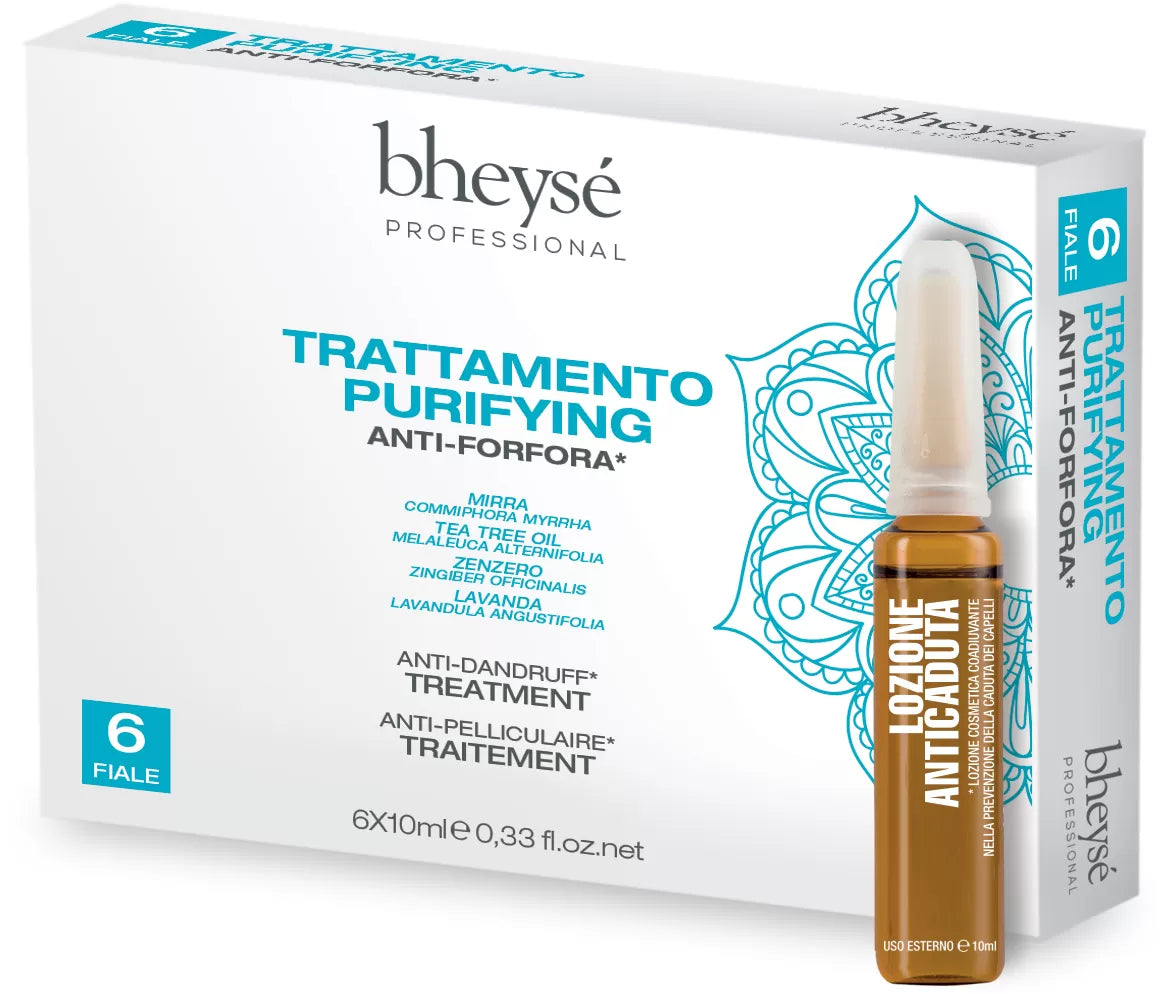 Bheyse Purifying Anti-Dandruff Ampoule (6x10ml)