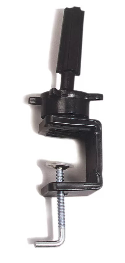 Black clamping vise for study heads