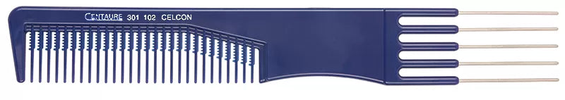 5-pronged metal comb - Mezzo Professional