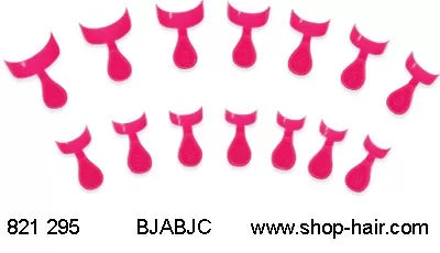 Faux Nail Tips French Red Box of 140 Assorted.