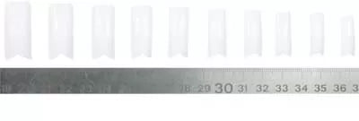 Sacx100 Assorted Ceres White False Nails - IB