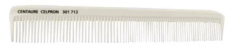 White ABS Cutting Comb (178mm) - CENTAURE