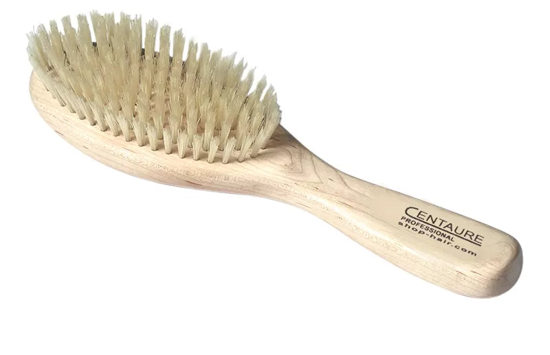 Brosse Mezzo BB Soie Blanche Plat.9 Rangs