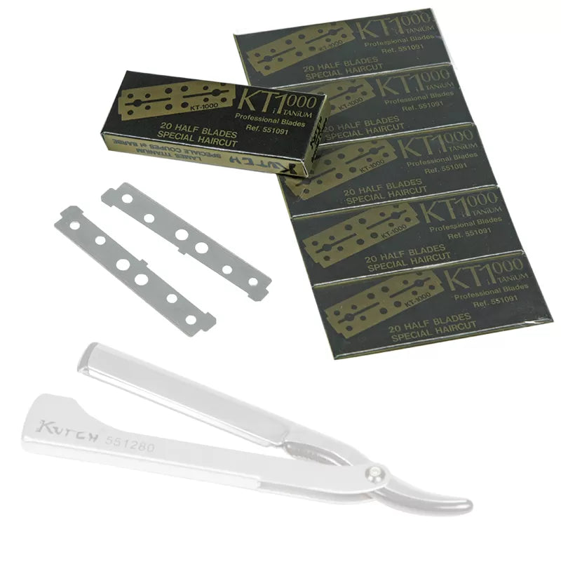 Kutch Kt1000 Gold Platin Blade. Case 10 Double