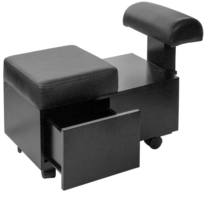 Tabouret Pedic Rosny Noir