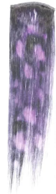 Natural Hair Extensions, Tag Design, Mauve, 12x45cm