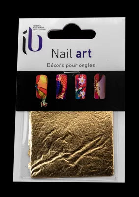 Manuc Décor Ongle Feuille Or