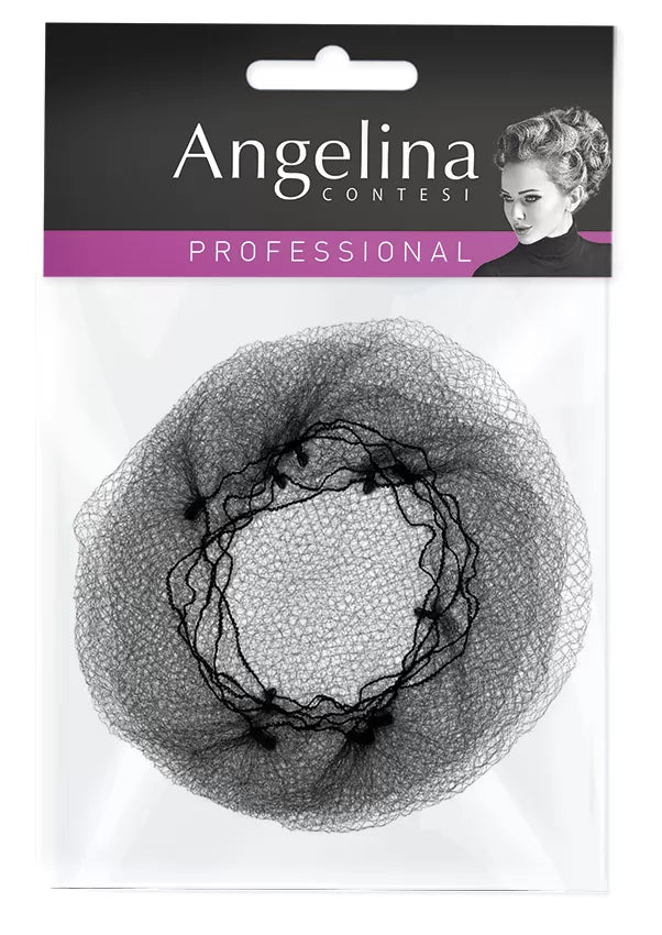 Nancy Mesh Hair Net x12 Black