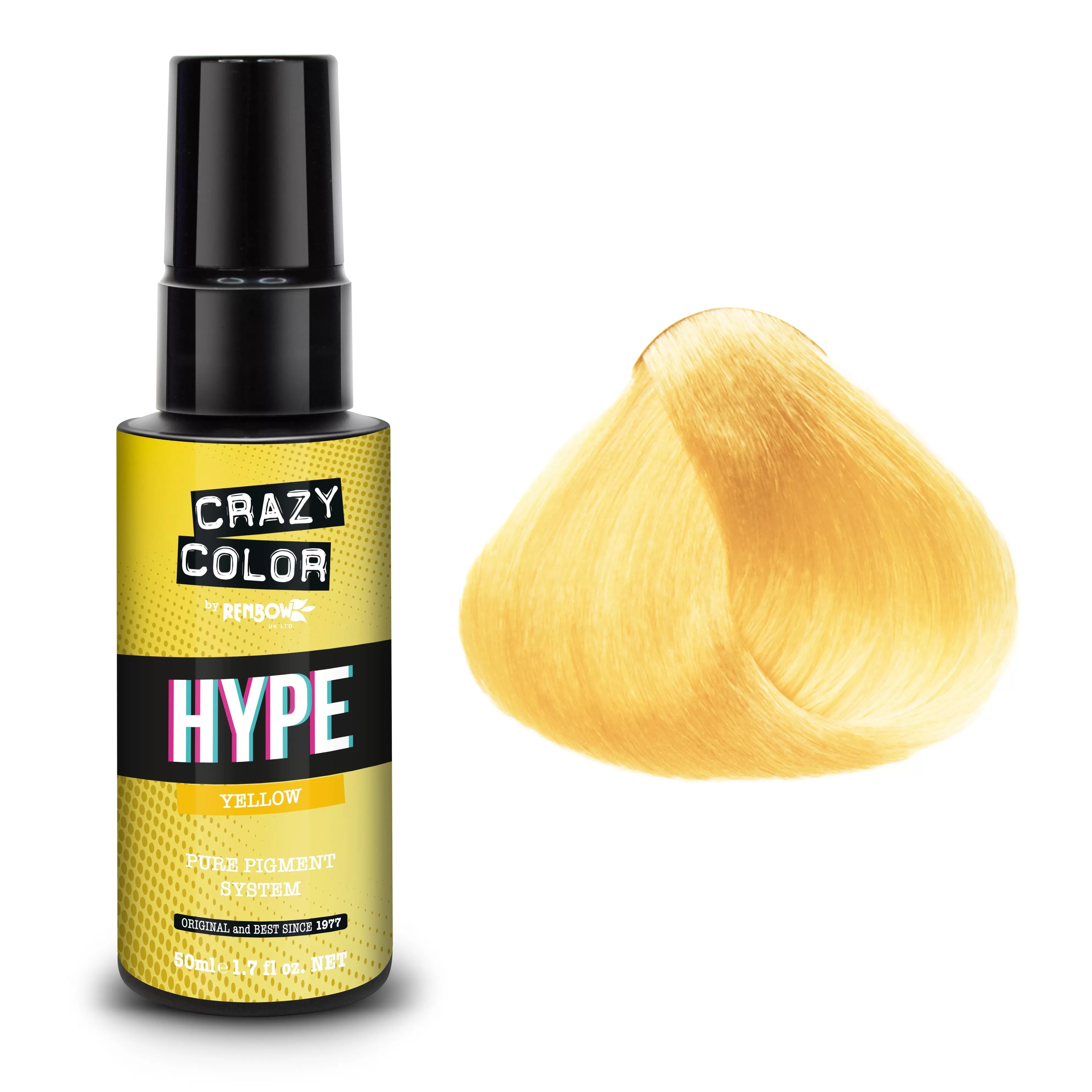 Pigment Colorat.CrazyColor YELLOW YELLOW 30ML (ex50