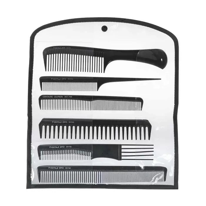 Professional 6-piece comb set - Formul Pro