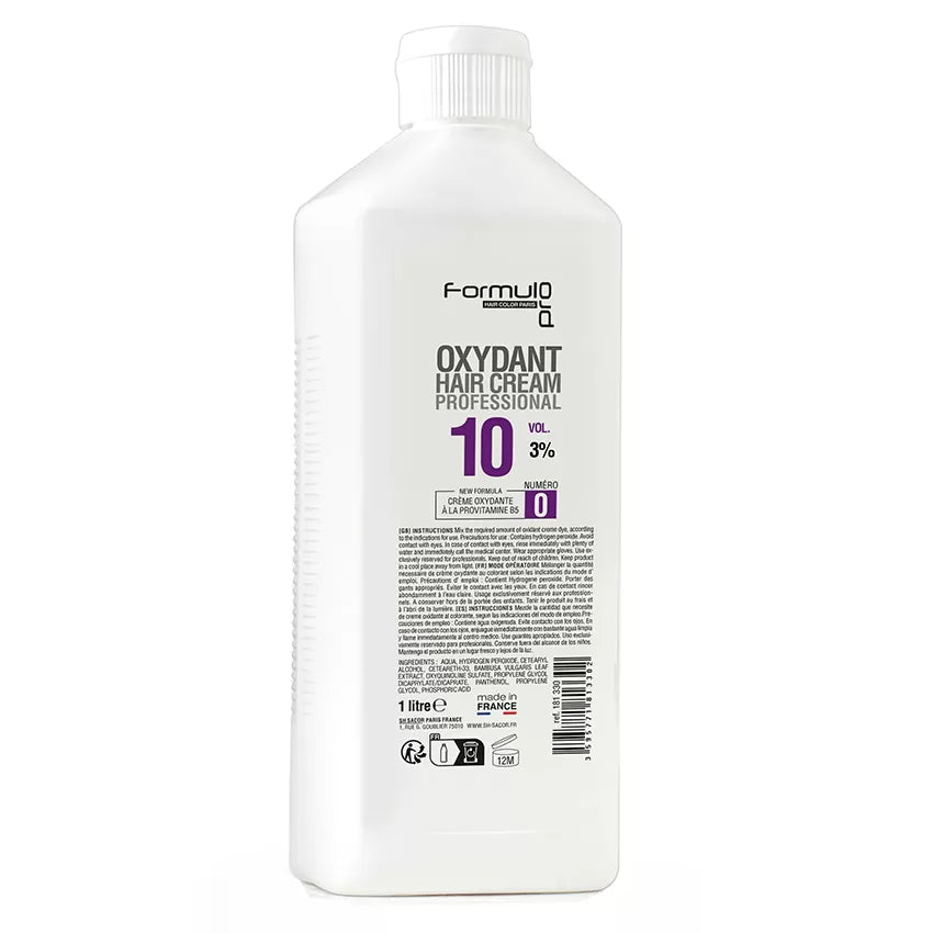 3% Cream Oxidizing Agent - 10 Vol No. 0 - Pro Formula (1L)