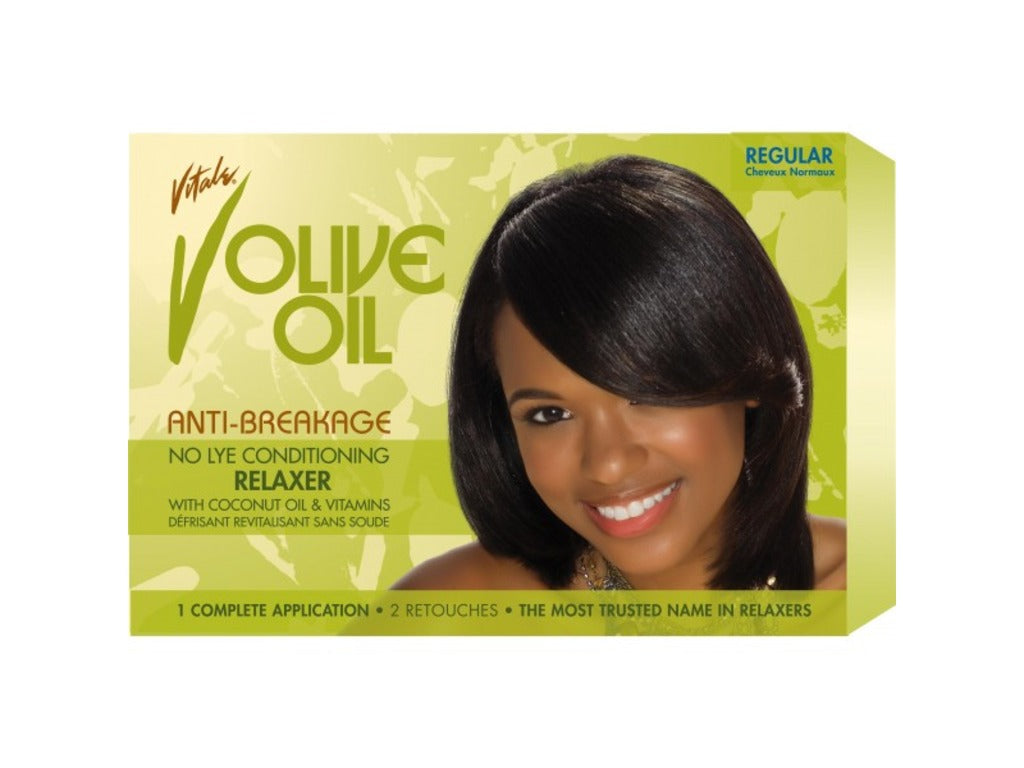 Kit double défrisant Regular Vital Olive Oil