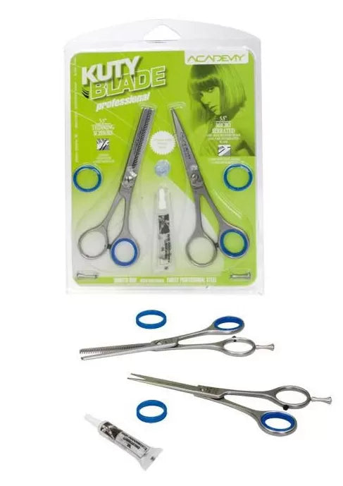 Kuty Academy Blade Kit Duo 55 Cutting+Sculpting Scissors