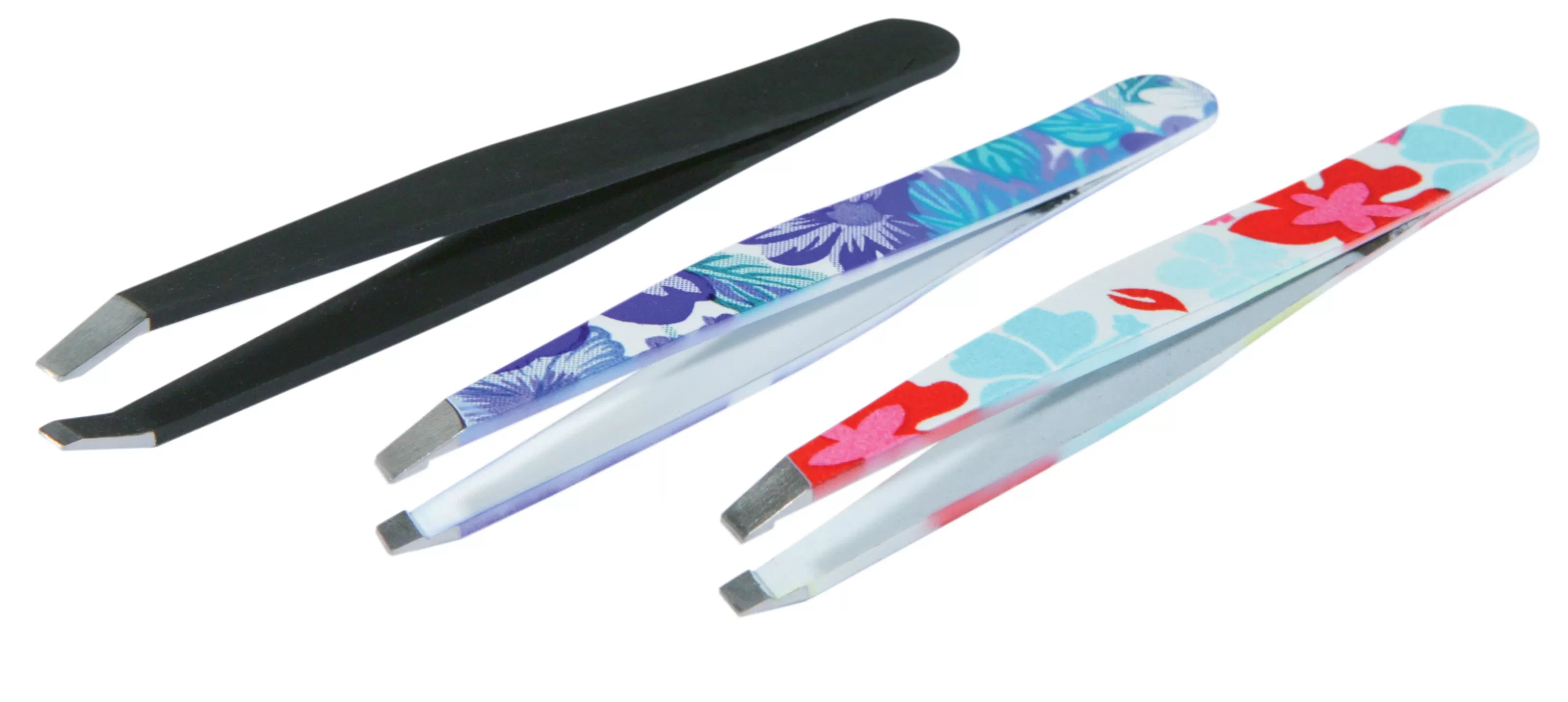 Pince Epiler 10Cm Pro Fleurrose Biais