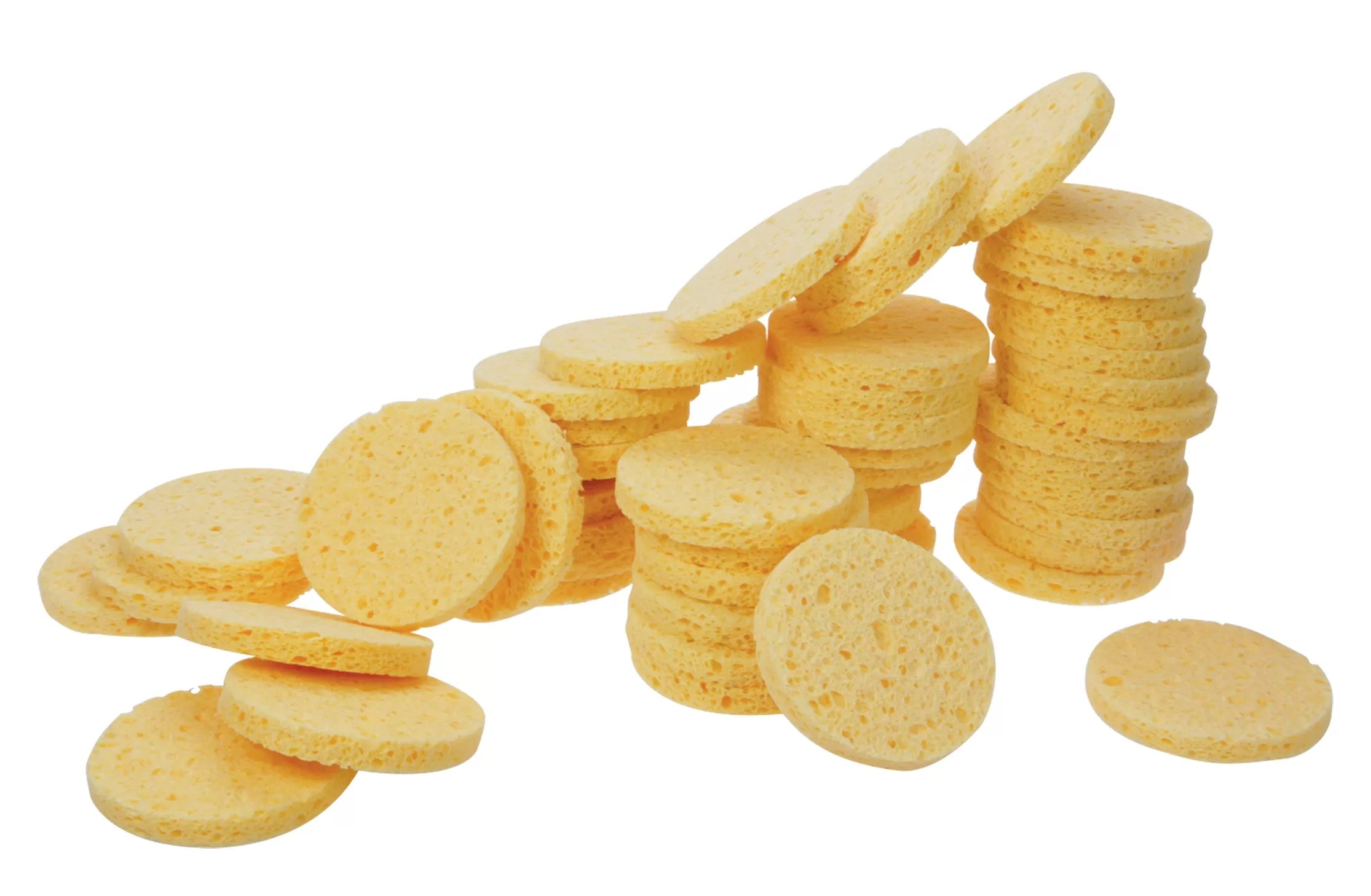 éponge Mignonnette Roundy - Végétale, 7 cm, Paquet de 50