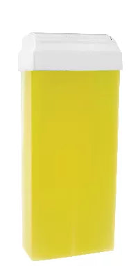 Yellow eco-friendly wax cartridge, 100ml, for heads.