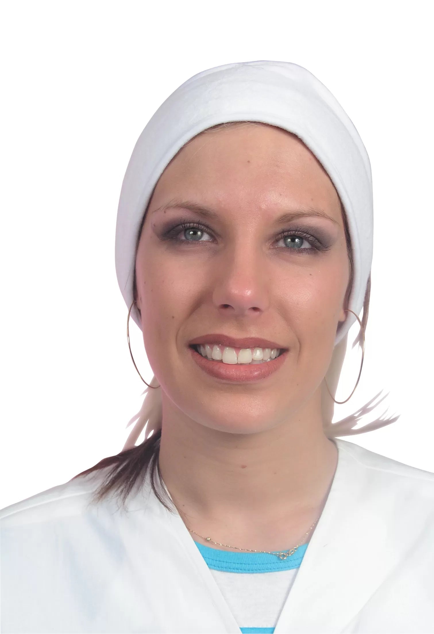 Elisa white aesthetic headband