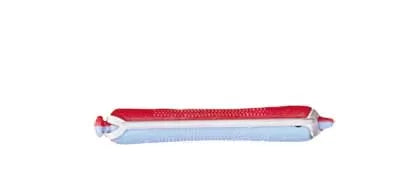 Bigoudis rouge/bleu (60x11mm) x12