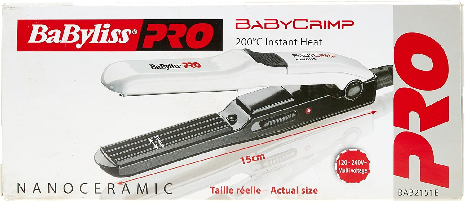 BABYCRIMP Mini pince à gaufrer - 20W - (200°C) 15mm