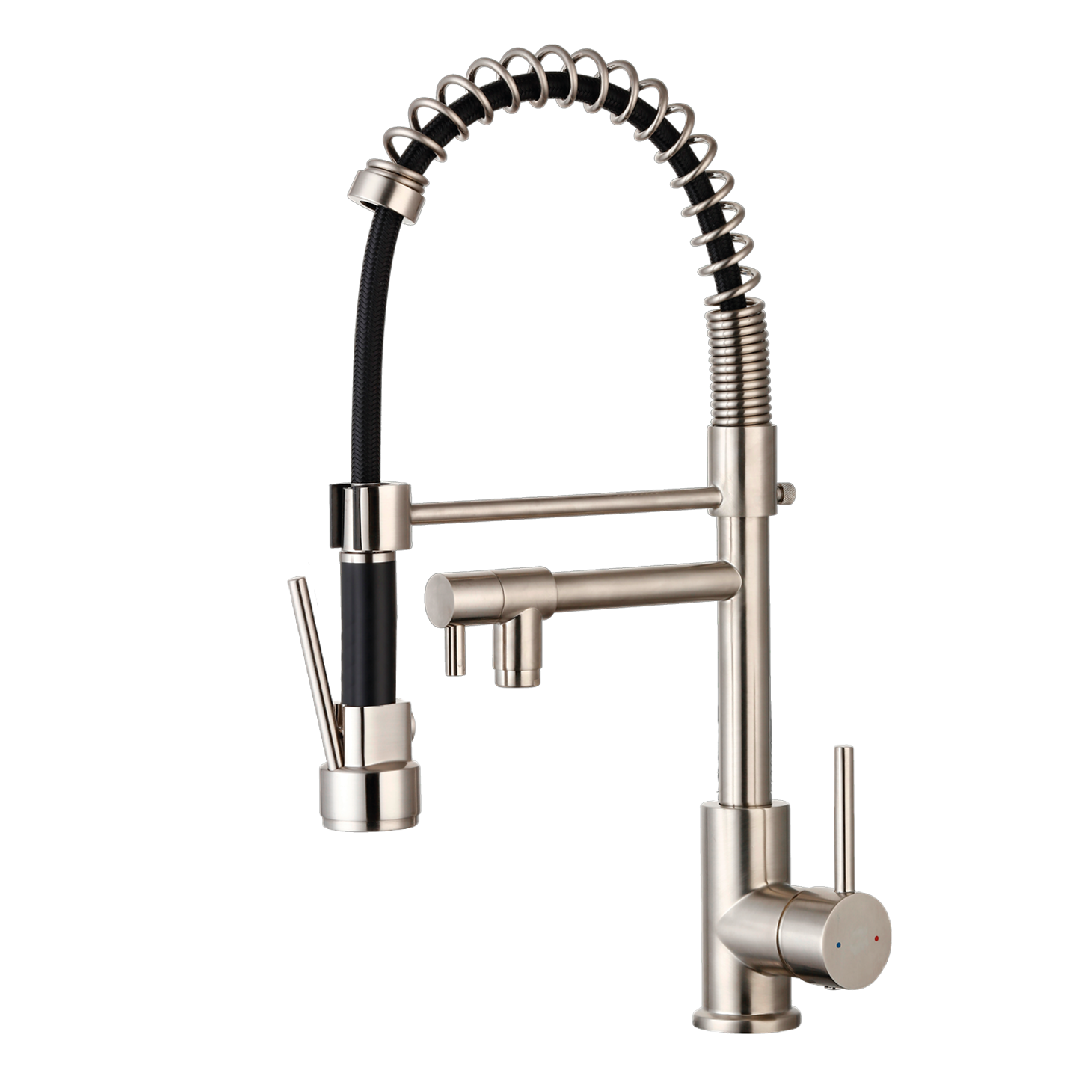 Mitigeur Pro Complet - Douchette et Flexibles Inox