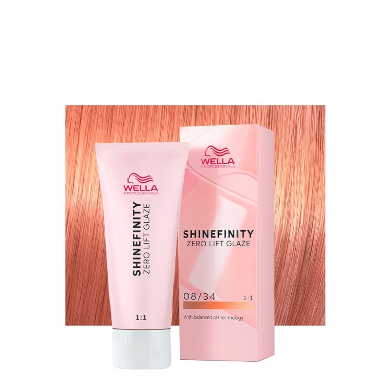 Coloration Shinefinity 08/34 Spicy Ginger (60ml)