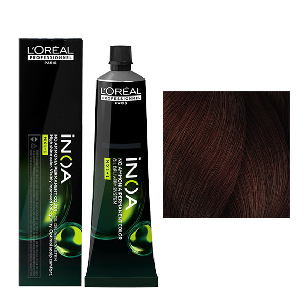 INOA 2 OREAL TUBE 60ML 4.56 CHAT ACAJ ROUGE