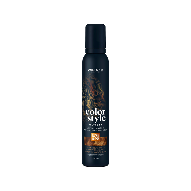 INDOLA COLOR STYLE MOUSSE Light Brown Hazel 200ml