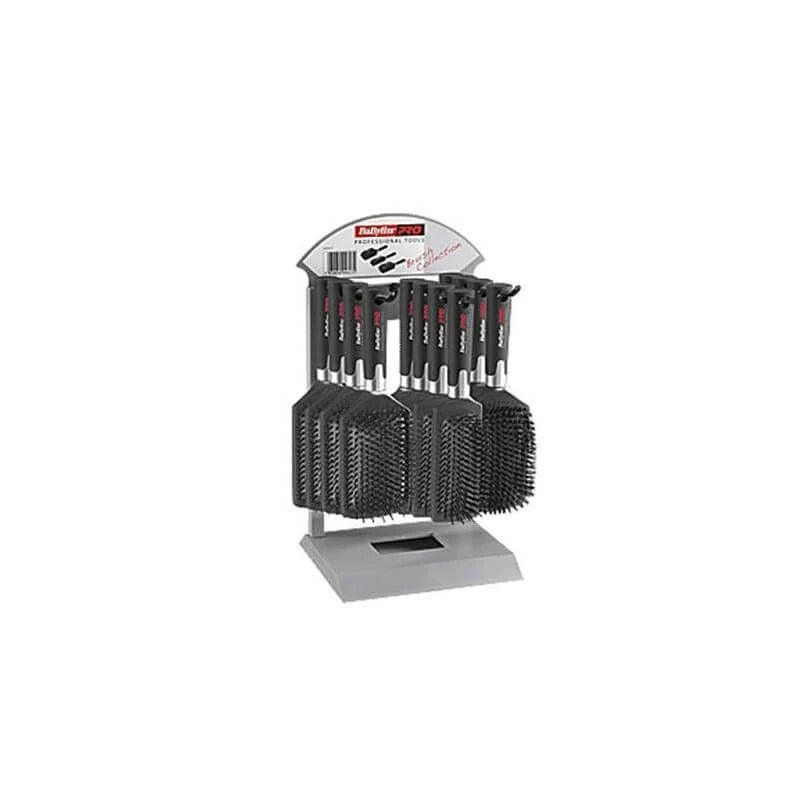 DISPLAY STAND FOR 12 Pneumatic Flat Brushes (4x3 sizes)