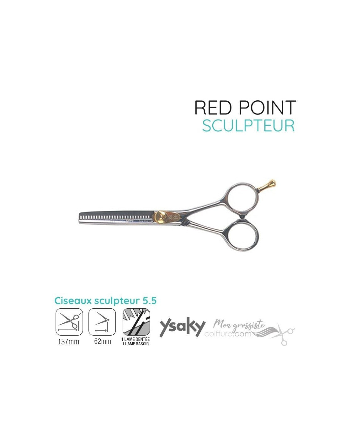 Ergo 5.5 sculpting scissors - YSAKY REDPOINT