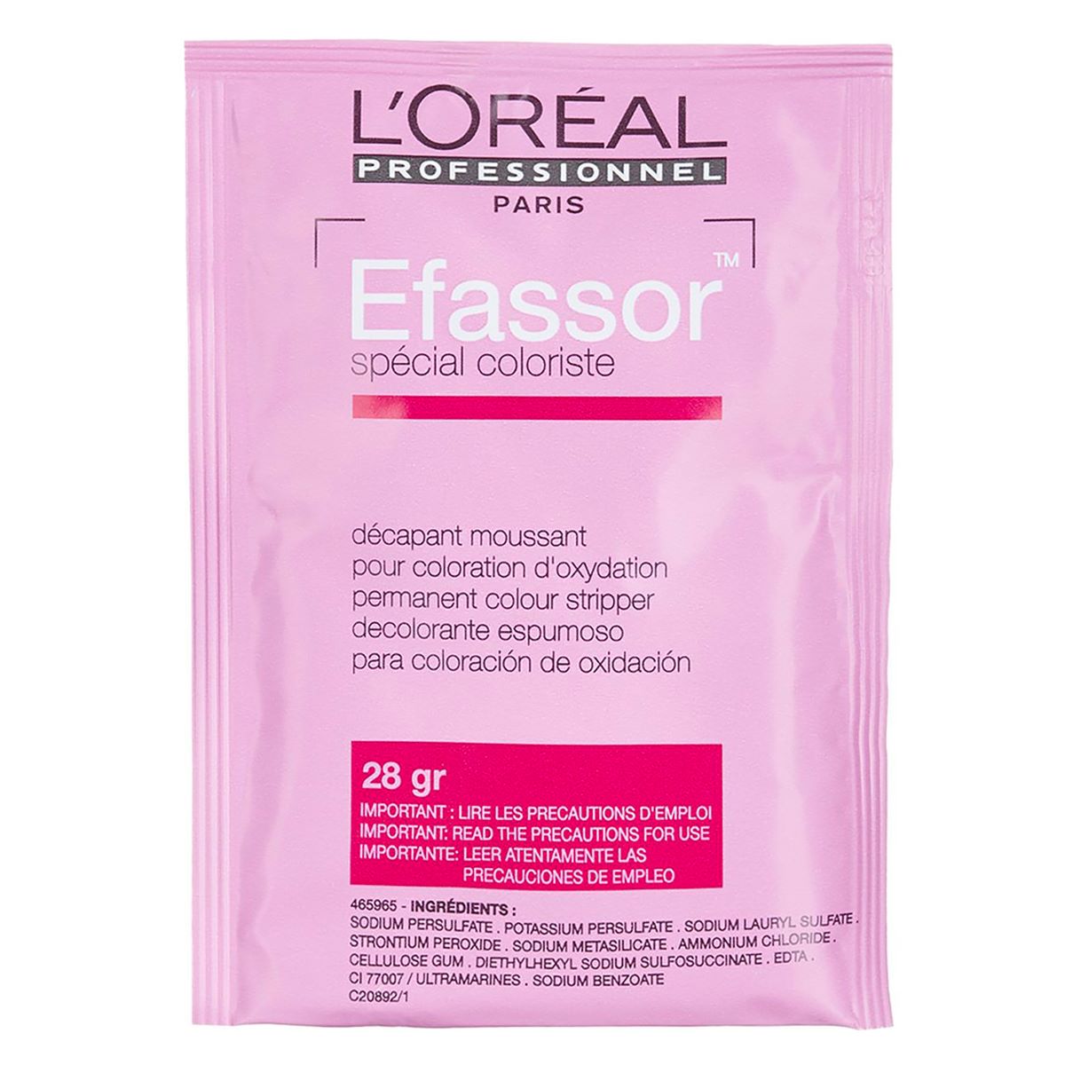 Efassor Stripper Sachet (28g) - L'Oréal Pro