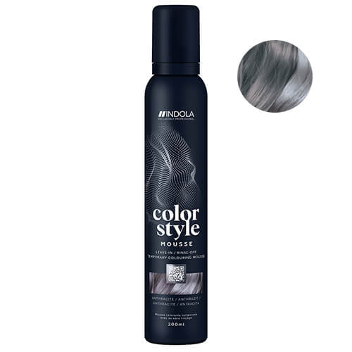 INDOLA COLOR STYLE MOUSSE Anthracite 200ml