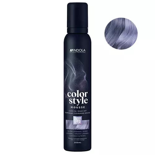 INDOLA COLOR STYLE MOUSSE Silver Lavender 200ml