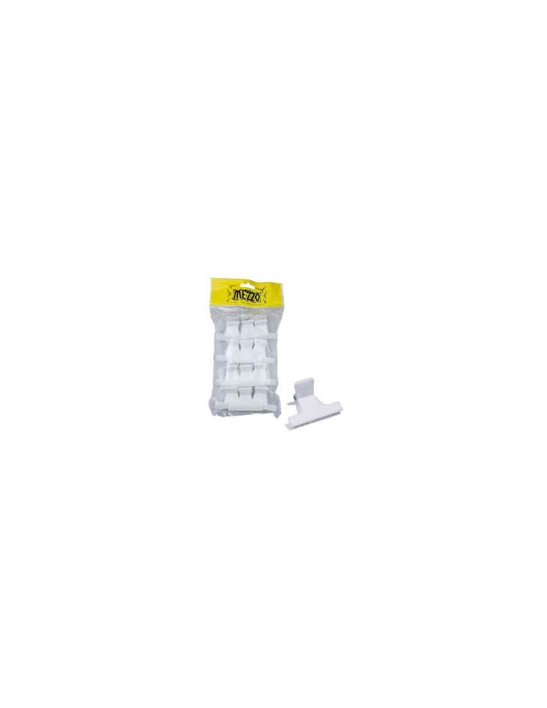 Eco Pm White Crocodile Clip (6cm) X12